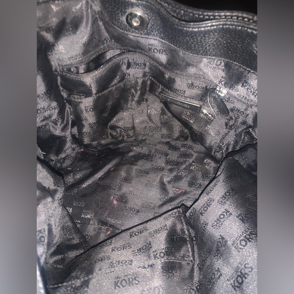 Black Michael Kors purse - Picture 3 of 4